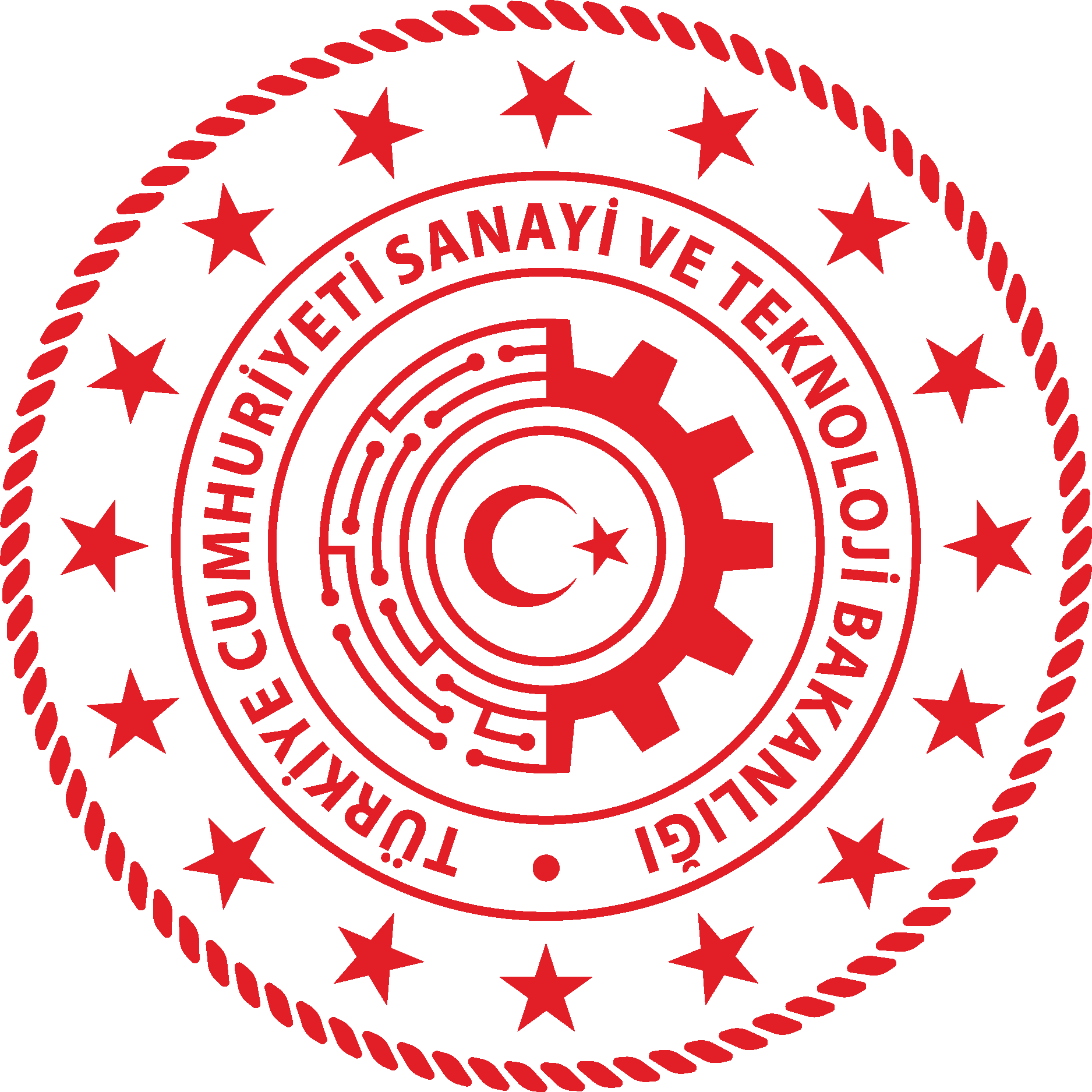 Turkiye Cumhuriyeti Sanayi Ve Teknoloji Bakanli I Logo Vector