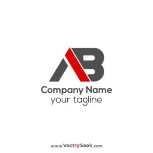 AB Letter Logo Vector