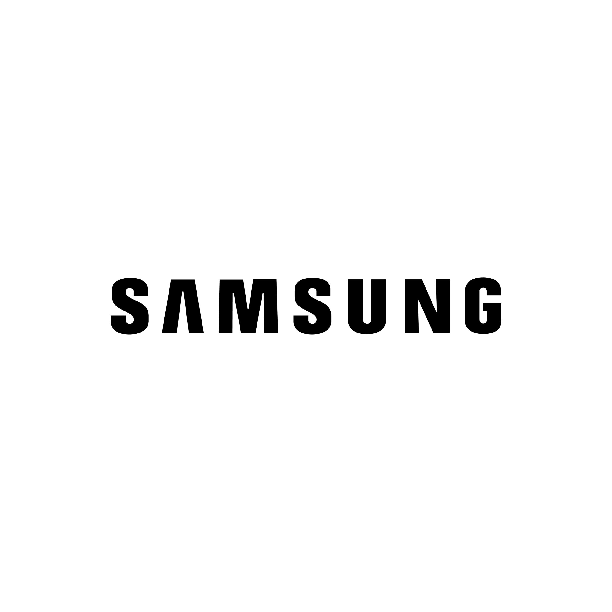 Download HD Samsung Logo Black And White - Iheartradio Logo White  Transparent PNG Image - NicePNG.com