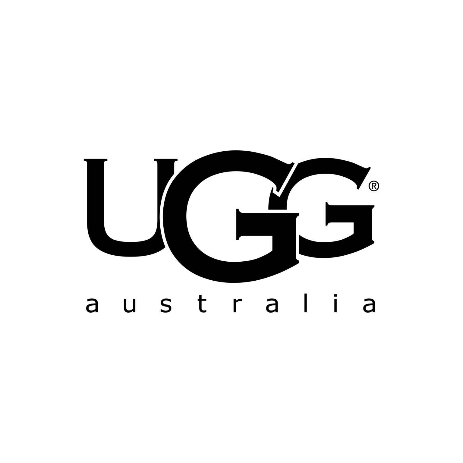 uggs with ugg logo all over