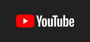 Youtube Logo with black background