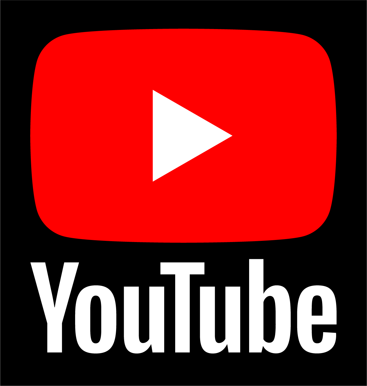 official youtube logo vector
