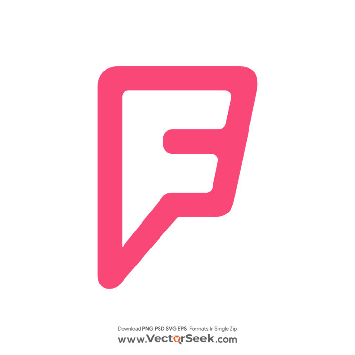 Foursquare City Guide Logo Vector