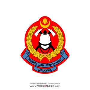 Jabatan Bomba dan Penyelamat Malaysia Logo Vector