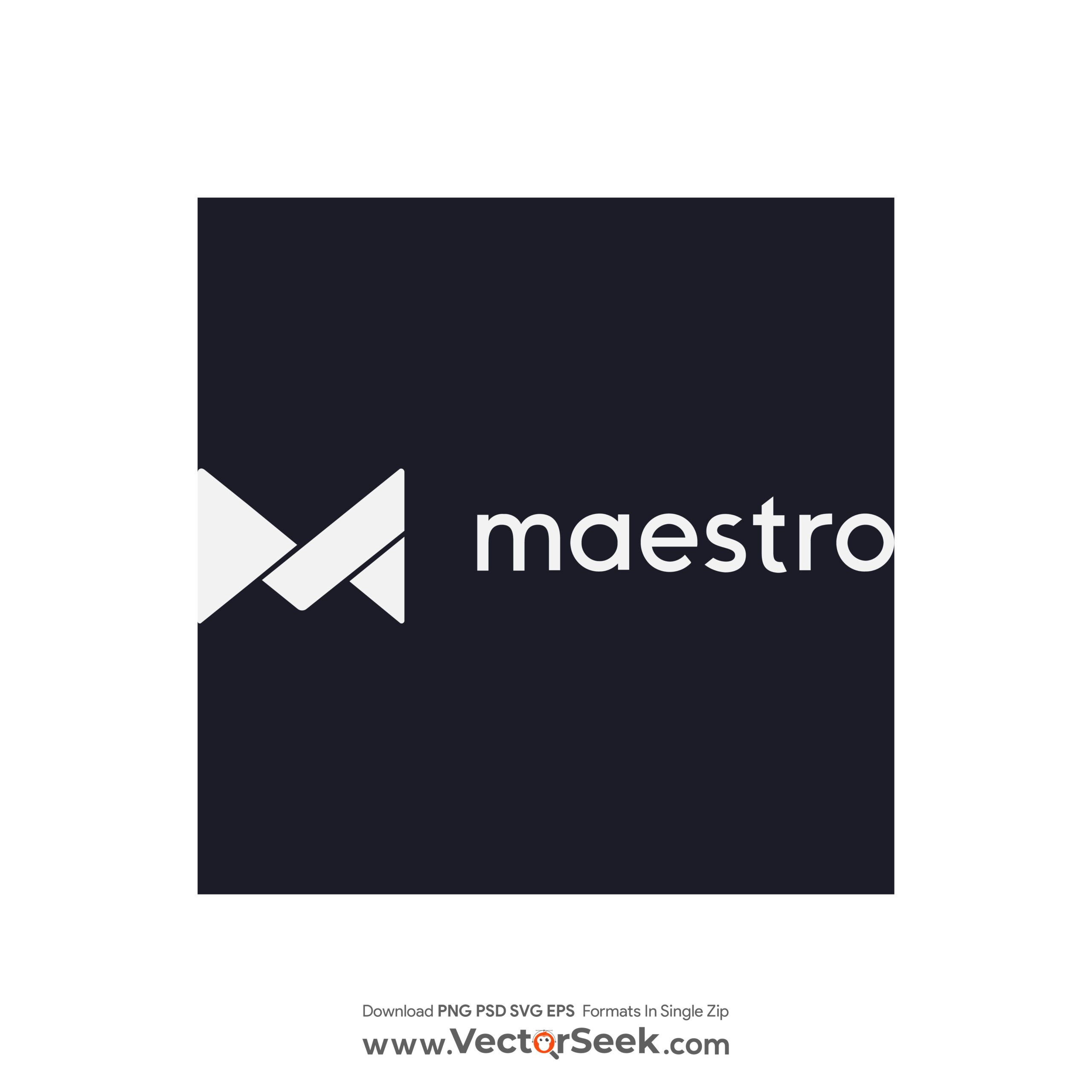 Maestro Logo Vector