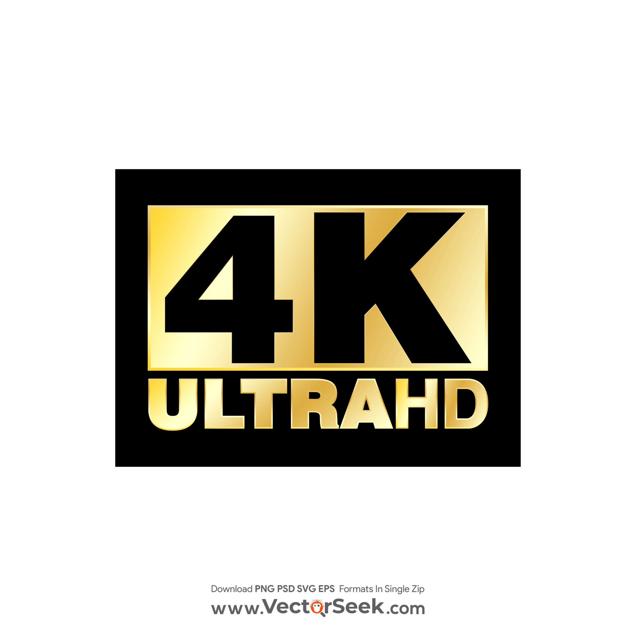 4k Logo Vector - (.Ai .PNG .SVG .EPS Free Download)