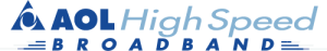 AOL High Speed Broadband Logo Vector