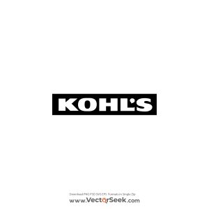 Black Kohl’s Logo Vector