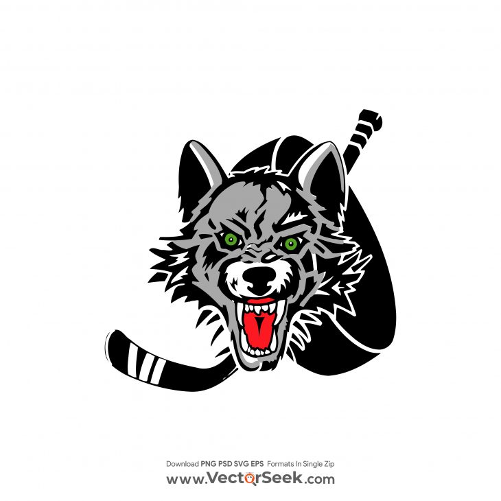 Chicago Wolves Logo Vector