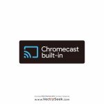 Chromecast built in Logo Vector