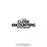 Close Encounters of the Third Kind Logo Vector