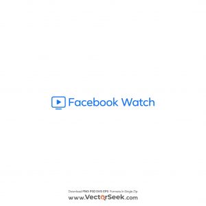 Facebook Watch Logo Vector