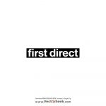 First Direct Logo Vector