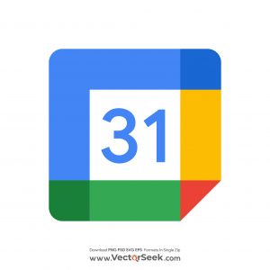 Google Calendar Logo Vector