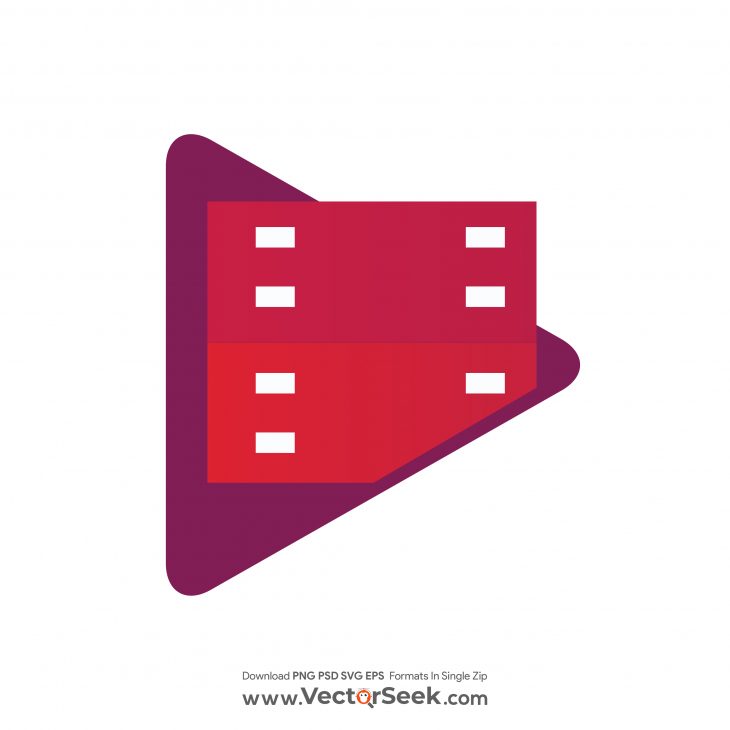 Google Play Movies & TV Logo Vector