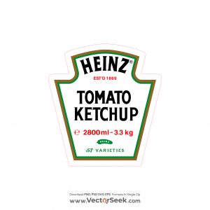 Heinz Tomato Ketchup Logo Vector