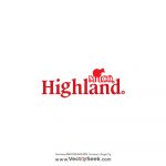 Highland Milco. Logo Vector