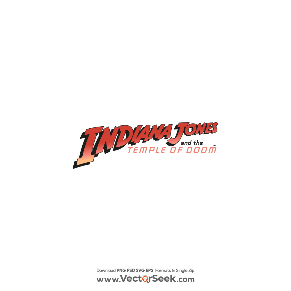 Indiana Jones and the Temple of Doom Logo Vector - (.Ai .PNG .SVG .EPS ...