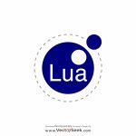 Lua (programming language) Logo Vector