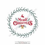 Merry Christmas Logo Vector