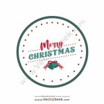 Merry Christmas Logo Vector