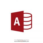 Microsoft Access Logo Vector