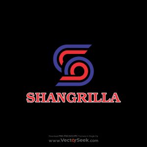 Shangrilla Cuisine Logo Vector