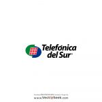 TELEFÓNICA DEL SUR Logo Vector