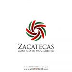 Zacatecas Contigo en Movimiento Logo Vector