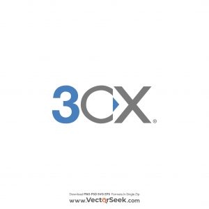 3CX Phone System Logo Vector