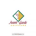 Avant Garde Coiffure Logo Vector