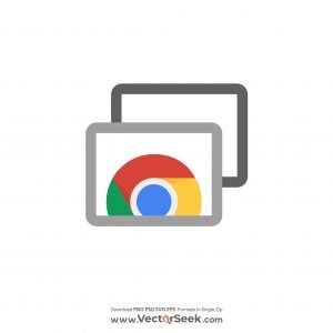 Chrome Remote Desktop Logo Vector