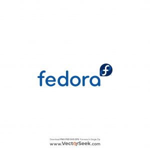 Fedora Linux Logo Vector