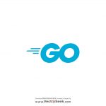 GO Programming Language Logo Vector