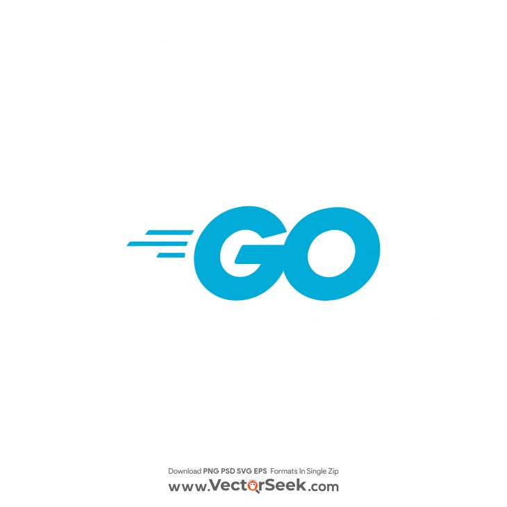 GO Programming Language Logo Vector