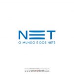 NET O Mundo é dos Nets Logo Vector