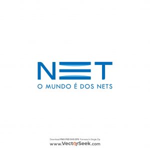 NET O Mundo é dos Nets Logo Vector