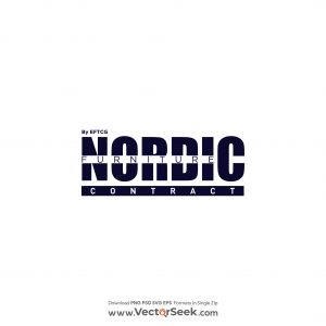 Nordic Furniture Logo Vector