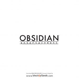 Obsidian Entertainment Logo Vector