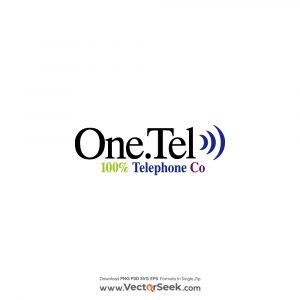 One.Tel Logo Vector