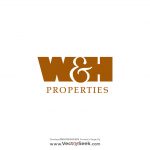 W&H Properties Logo Vector