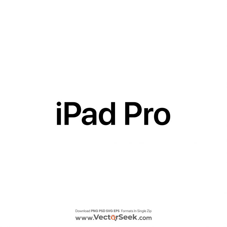 iPad Pro Logo Vector