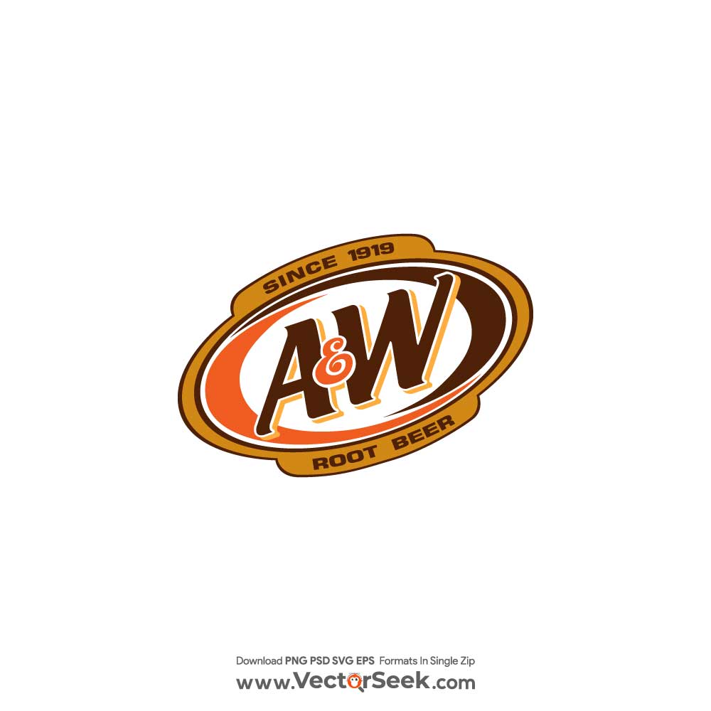 A&W Root Beer Logo Vector