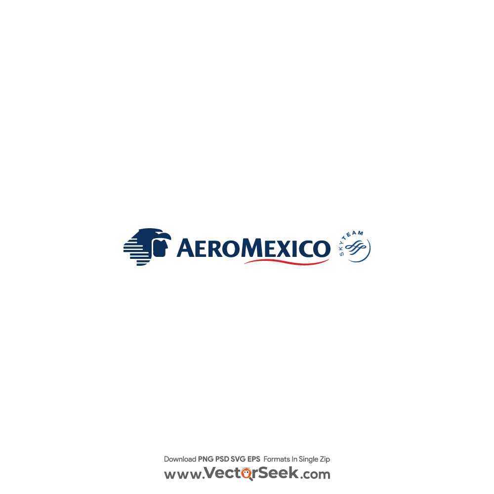 Aeroméxico Aerovías de México S A de C V Logo Vector Ai PNG