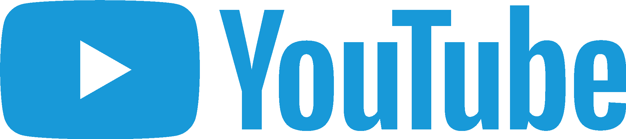 YouTube dark blue logo transparent PNG - StickPNG