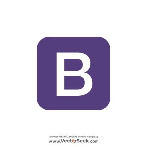 Bootstrap Icon Logo Vector