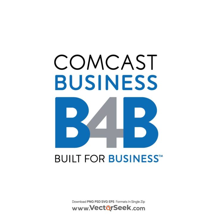 Comcast Business B4B Logo Vector