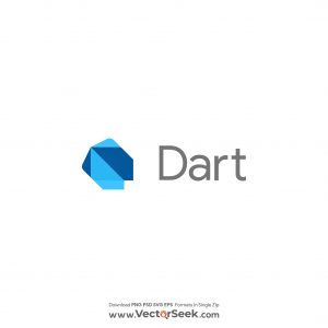 Dart Programming Language Logo Vector
