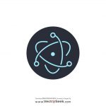 Electron Software Logo Vector