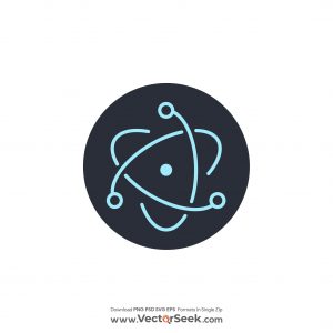 Electron Software Logo Vector